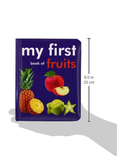 My First Book of Fruits for Children: Fruit Names with Realistic Images | Early Word Recognition | Fun Introduction to Healthy Eating | Learn and Name Fruits with Joy | Colourful Learning Journey for  (Hardcover)