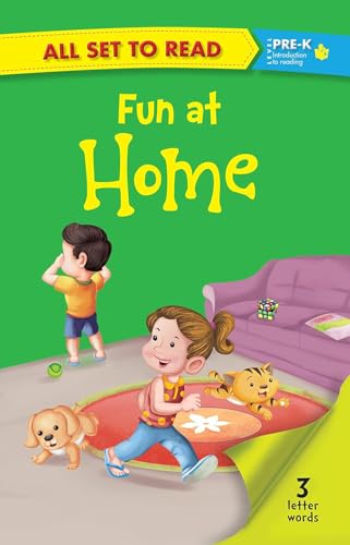 All Set to Read: My First Vocabulary Building Pre-K Learning Pack - Three Letter Words – Pack A | Little Learner’s Word Kit | 3 Letter Words Story Book for Children | First Steps in Vocabulary | Start (Paperback)