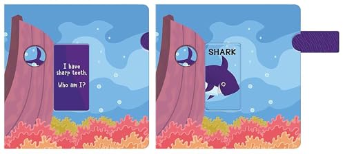 Look Who's Hiding - Ocean : Pull The Tab Novelty Books For Children (Board book)