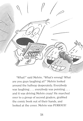 CAPTAIN UNDERPANTS #06: THE BIG BAD BATTLE OF THE BIONIC BOOGER BOY PART 1: The Night of the Nasty Nostril Nuggets: 6 (Paperback)