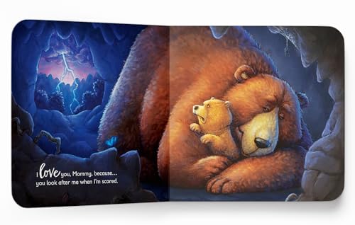 I Love You, Mummy Bear – A Heartwarming Illustrated Board Book for Kids: Gentle Story of Love, Bonding & Cuddles Between Mother and Baby Bear | ... for Toddlers & Preschoolers | Ages 2–6 Years (Board book)