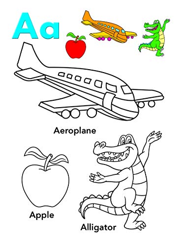 Colouring book : Copy Colouring Book ABC (Colouring book for kids) (Paperback)