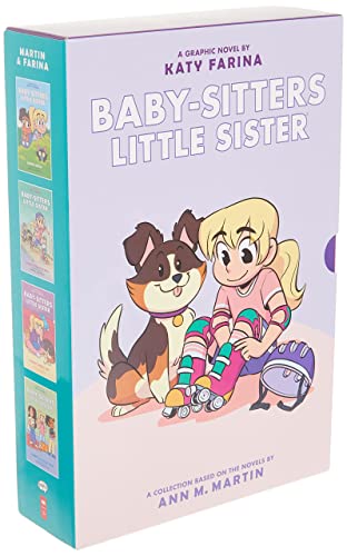 The Babysitters Little Sister Graphic Novels Box-set (Books 1 to 4) (Paperback)