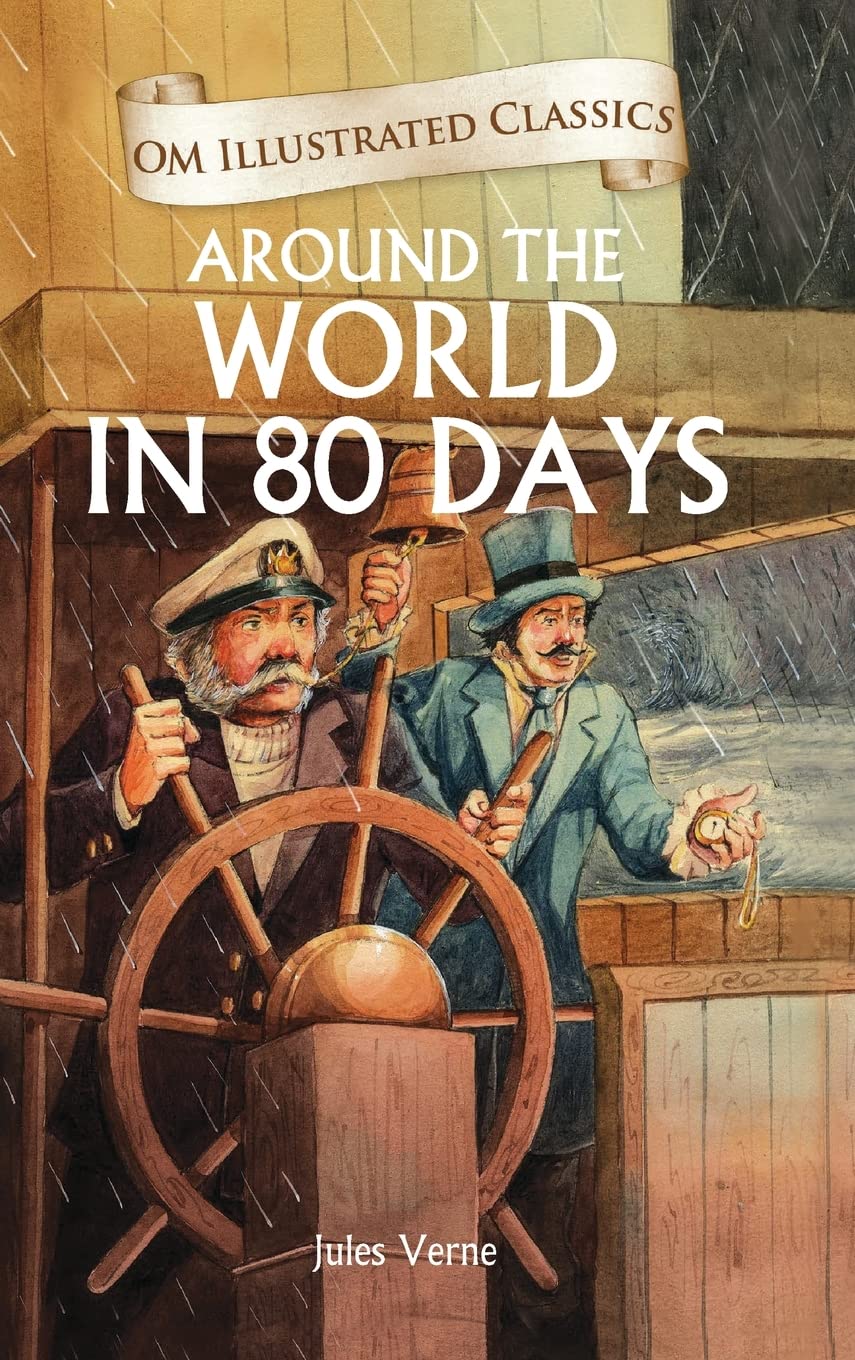 Around the World in 80 Days : Illustrated abridged Classics (Om Illustrated Classics)