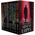 The Complete Collection of Arsène Lupin 10 Books Box Set by Maurice LeBlanc(Gentleman Burglar, The Confessions, The Crystal Stopper, The Eight Strokes of the clock & More)