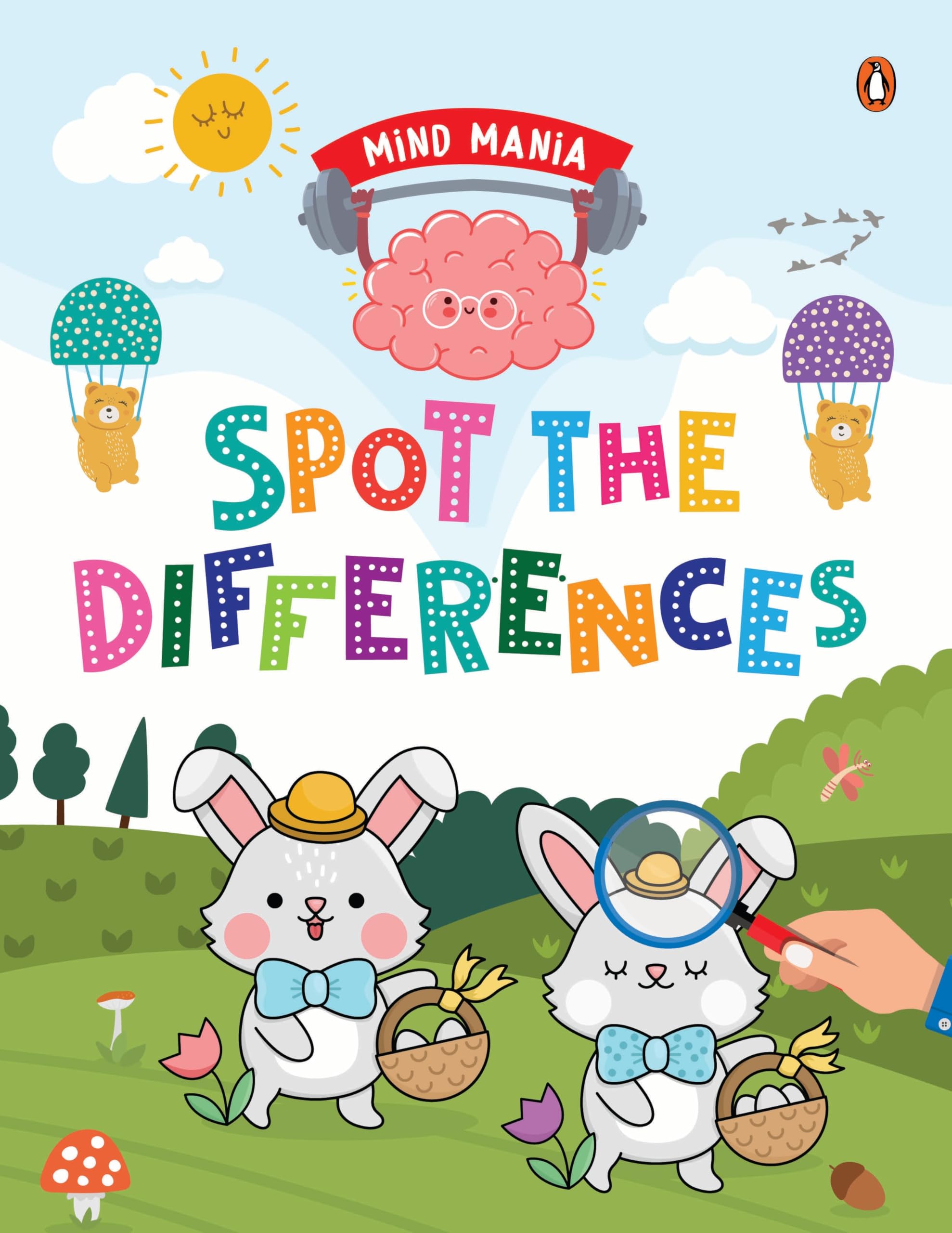 Spot the Differences-Mind Mania: Puzzle Activity Book for Kids | Fun Preschool Learning Activities | Improve Observation, Focus & Visual Thinking | Ages 3+ [Select Learning]