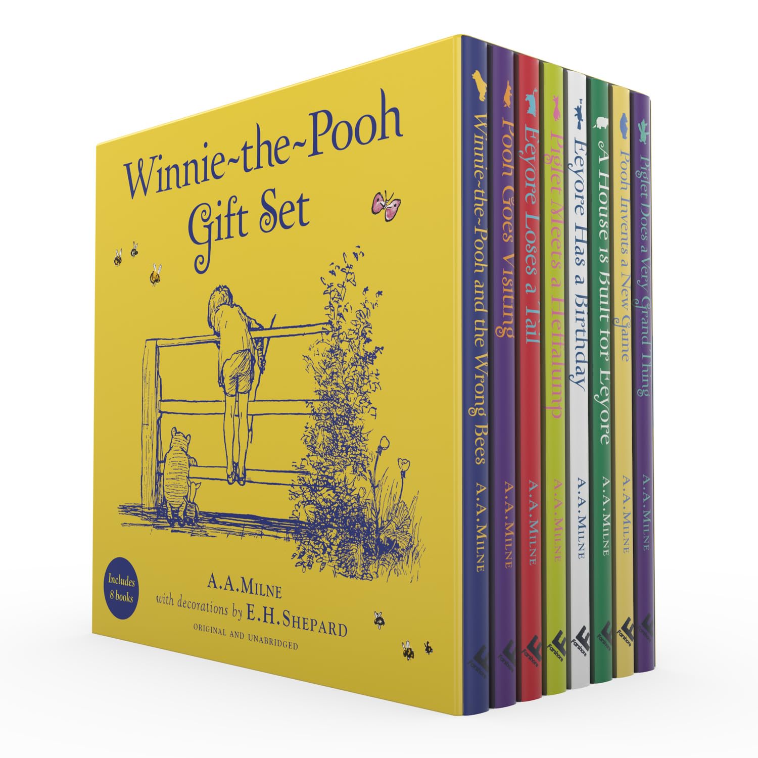 Classic Winnie-The-Pooh - 8 Book Gift Book Set