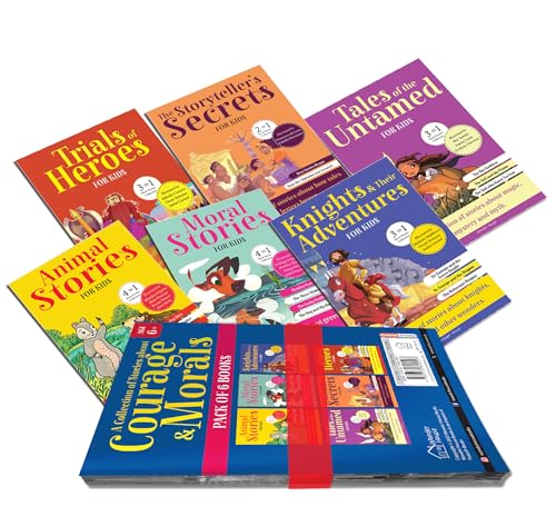 A Collection of Stories about Courage and Morals (Pack of 6 books) Batch 1 (Paperback)