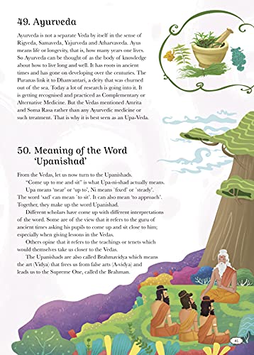 365 Stories from the Vedas: The Upanishads and the Puranas - Indian Mythology Storybook for Kids | Ancient Indian Wisdom | Spiritual Tales | Life Lessons | Colourful Illustrated for Children (Hardcover)
