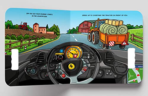 Drive a Ferrari On The Road: Illustrated Board Book For Kids (Board book)