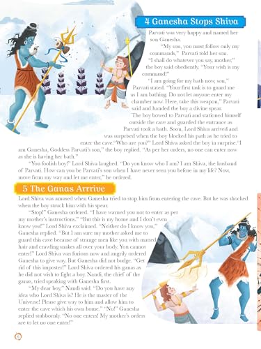 101 Tales of Ganesha: Stories of Lord Ganesha’s Wisdom, Miracles & Devotion | Inspirational Hindu Tales for Kids | Illustrated Storybook from the Puranas & Mythology | Ages 6+ (Paperback)
