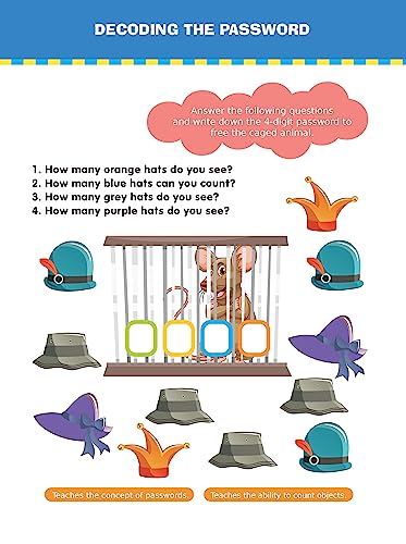 Activity Book: Brain Games for Kids - Brain Games Activity Book Level 3 - Book-4 (Paperback)