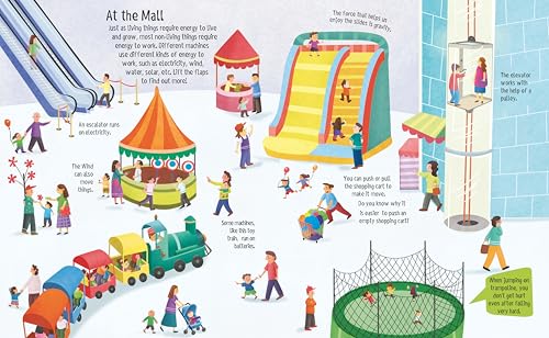 Board Book: Lift the Flap Look Inside How Things Work- Activity Book for Children Age 3-5 Years (Board book)