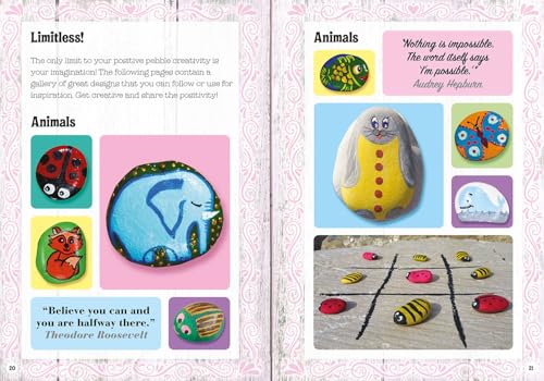 Paint Your Own Positivity Pebbles (Activity Station Gift Boxes) (Paperback)