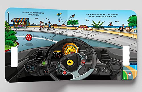 Drive a Ferrari On The Road: Illustrated Board Book For Kids (Board book)