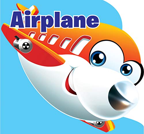 Board Books : Transport (Set of 6 Books) (CAR, BUS, FIRE ENGINE, AIRPLANE, SHIP, TRAIN) (Cutout Board Books) (Product Bundle)