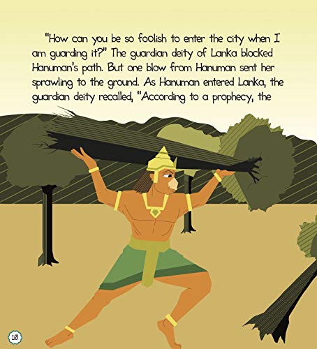 Ramayana Stories for Children: The Burning of Lanka | Destruction | Mythological | Divine Beginnings | Legend ; 6+ Ages (Paperback)