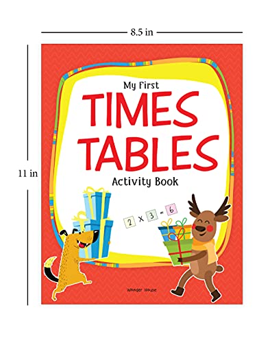 My First Times Tables Activity Book: Multiplication Made Easy | Ages 6–8 | Build Confidence in Basic Math | 2.5 Hours of Practice (Paperback)