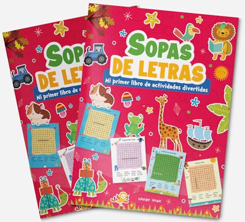 My First Fun Activity Book of Word Search – Spanish Build Spanish vocabulary with fun word searches | Great for early learners | Ages 5–8 | Bilingual Brain Boosters (Paperback)