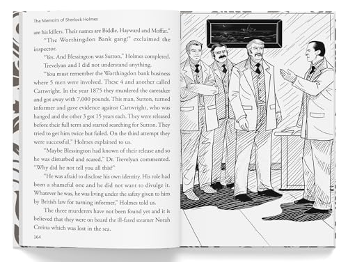 The Memoirs of Sherlock Holmes : Illustrated Abridged Children Classic English Novel with Review Questions (Hardback): Abridged and Illustrated (Illustrated Classics) (Hardcover)