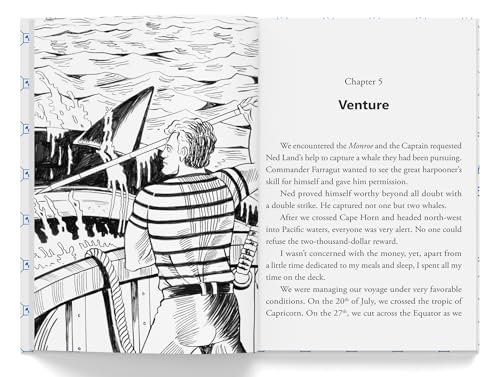 Twenty Thousand Leagues Under The Sea: Illustrated Abridged Children Classics English Novel With Review Questions (Hardback) (Hardcover)