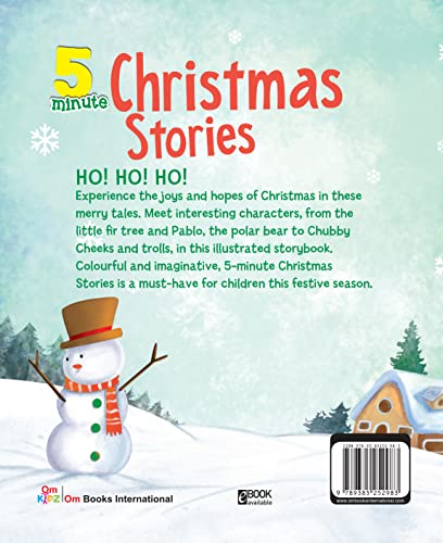 5 Minute Christmas Stories for Children: Heartwarming Holiday Tales for Kids | Fun & Short Read-Aloud Stories for Christmas Eve | Cheerful Bedtime Tales | Timeless Collection of Festive Adventures & L (Hardcover)