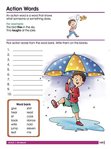 First Grade Activity Book: 320 Pages of Practice for Ages 6-7 – Reading, Phonics, Grammar, Science, Fun Puzzles, Geometry, Data Handling & More (Paperback)