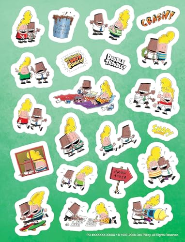 Captain Underpants: The Official Sticker Book (Paperback)