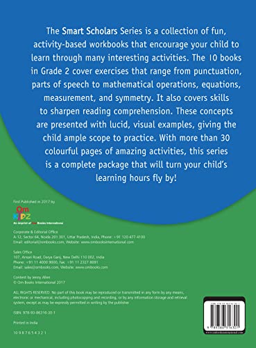 Activity Book : Grade 1 : Smart Scholars Grade 2 Grammar 1 Fun-filled Activities (Smart Scholars Series) (Paperback)