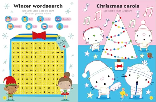 Window Stickies Christmas (Paperback)