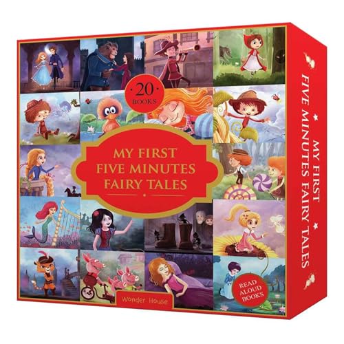 My First Five Minutes Fairy Tales Boxset: Giftset of 20 Books for Kids (Abridged and Retold) (Hardcover)