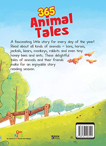 365 Animal Tales: Fun & Heartwarming Stories for Kids | Moral Stories with Jungle Adventures & Talking Animals | Bedtime Storybook for Children | Illustrated Gift Book for Ages 8+ (Hardcover)