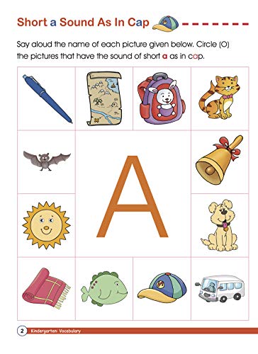 Activity Book : Kindergarten : Smart Scholars- Kindergarten Vocabulary Fun-filled Activities (Smart Scholars Series) (Paperback)