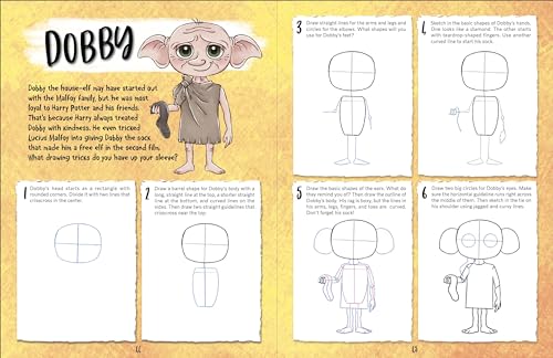 The Official Harry Potter How To Draw (Paperback)