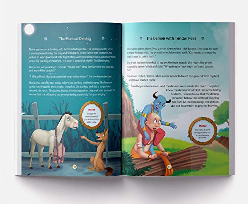 101 Tales The Great Panchatantra Collection - Collection of Witty Moral Stories For Kids For Personality Development (Hardback) (Hardcover)
