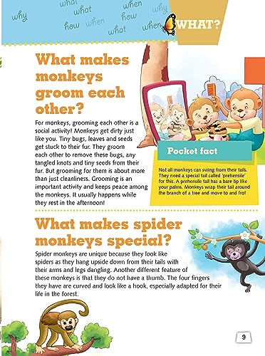 Encyclopedia: My Encyclopedia of Animals - What? Why? How? When? - Encyclopedia books for Children (Paperback)