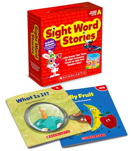 Sight Word Stories: Level a (Parent Pack): Fun Books That Teach 25 Sight Words to Help New Readers Soar (Scholastic Guided Reading Level a) (Product Bundle)