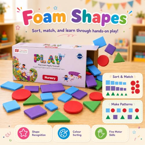 PLAY Time 2025 Nursery Complete Learning Kit Age 3-4 | NCF 2022 | + 7 DIY Activity Manipulatives + Digital App | Play-Based Preschool Learning | ... STEM Kit (PLAY Time Early Learning Programme) (Product Bundle)