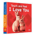 I Love You Touch and Feel Board Book for Children: Sweet and Sensory Celebration of Love for Babies | Bonding Moments | Storyline with Simple, Loving ... Textures to Touch (Large Print Story Book) (Hardcover)