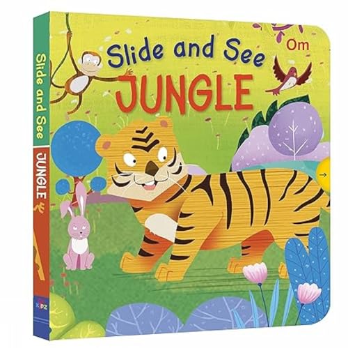 Slide and See Board Book : Jungle (Paperback)
