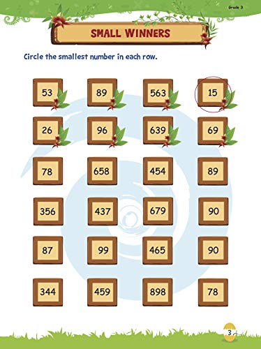 Activity Book : Mental Math : Mathesaurs Mental Math Activity Workbook Grade-3 (Paperback)