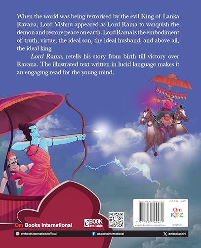 Lord Rama Stories for Children: Timeless Tales from the Ramayana | Inspiring Stories of Virtue & Devotion | Classic Indian Mythology | Read-Aloud Bedtime Tales | Stories of Lord Rama’s Life, Adventure (Paperback)