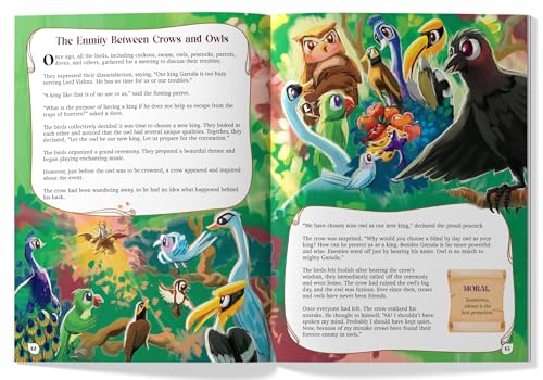 Panchatantra Stories: 101 Classic Animal Fables I Moral Stories, Indian Folklore & Life Lessons | Bedtime Stories for Children | Ages 5+| Select Learning (Hardcover)