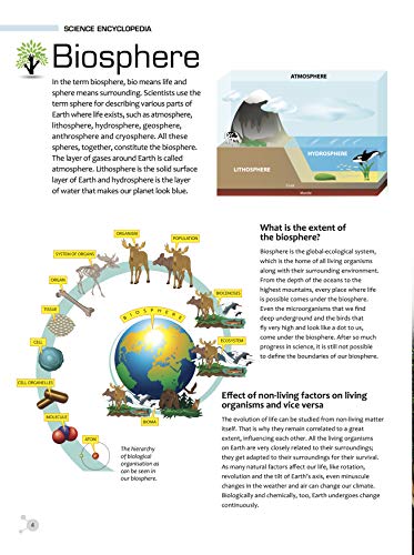 Ecology: Kids’ Science Encyclopedia | Ecology & Environment | Explore Biosphere, Water Cycle, Biodiversity & More | Hydrologic Cycle | Impact of Climate Change | Nature’s Balance with Real Facts |Scie (Paperback)