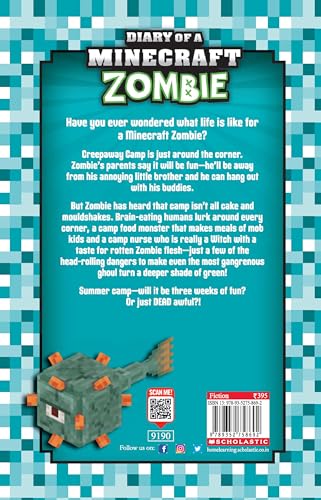 Diary of a Minecraft Zombie Book 6: Zombie Goes to Camp (Hardcover)