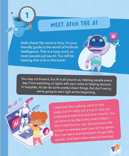 AI: My First Guide to AI - What is AI? | Beginner’s STEM Book for Kids | Introduction to Artificial Intelligence, Machine Learning & Real-World Uses | Educational Guide for Ages 8+ (Paperback)