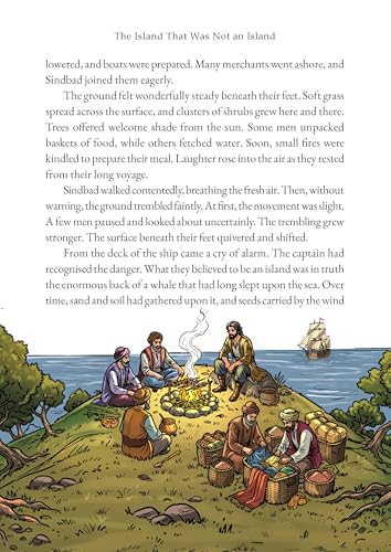Sindbad the Sailor: The Seven Voyages - Abridged Classic with Colour Illustration (Paperback)