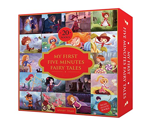 My First Five Minutes Fairy Tales Boxset: Giftset of 20 Books for Kids (Abridged and Retold) (Hardcover)