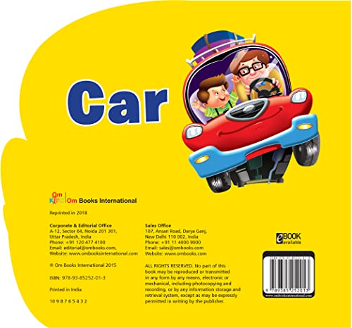 Board Book : Car ( Transport ) - Cutout Board Books (Board book)
