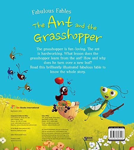 Fabulous Fables: The Ant and the Grasshopper (Paperback)